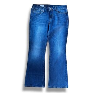 Gap 1969 Sexy Bootcut Low Rise Dark Wash Jeans 26S